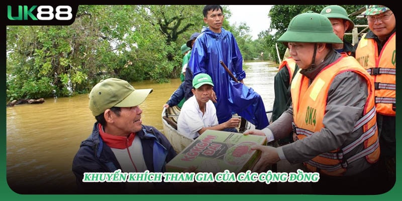 Khuyến khích tham gia của các cộng đồng